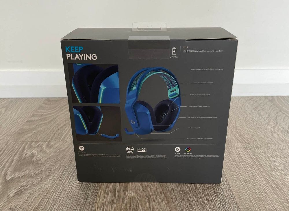 logitech g733 lightspeed wireless review