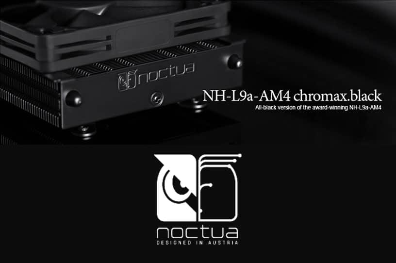 Noctua Introduces Nh L9a Am4 Chromax Black Cpu Cooler Latest In Tech