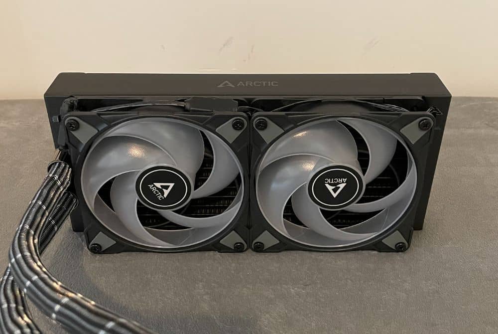 arctic liquid freezer ii 240 review5