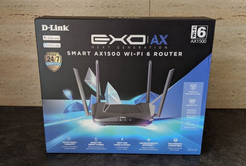 D Link exo wifi 6 router photos 1
