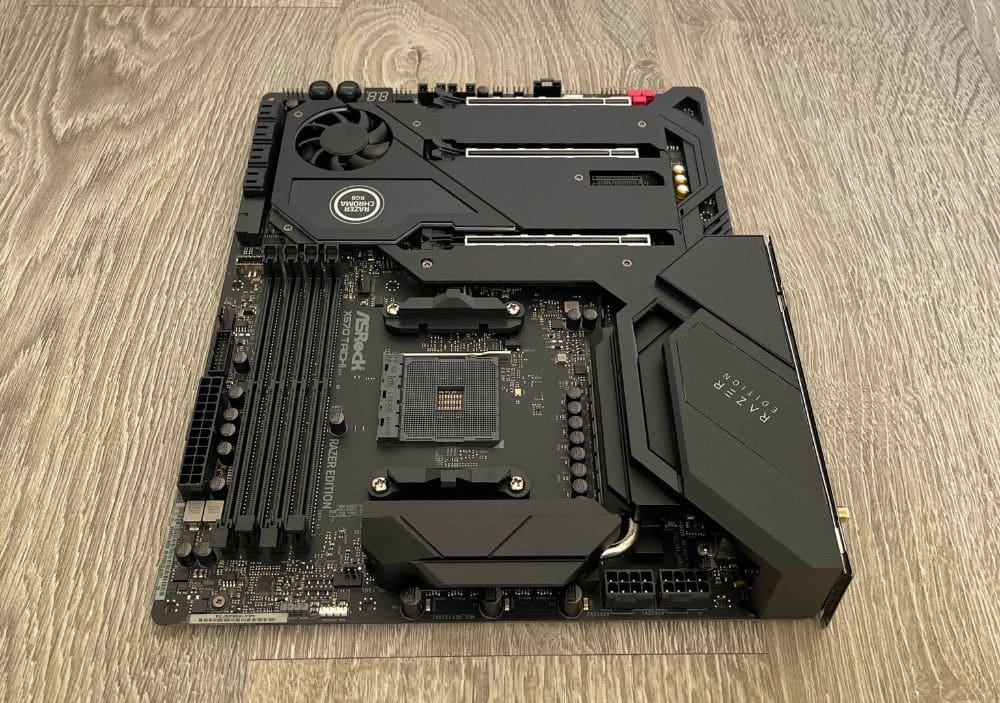 asrock x570 taichi razer photos 10