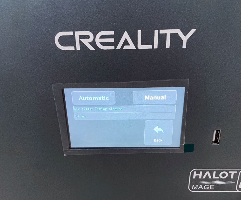 creality halot mage 8k resin printer review7