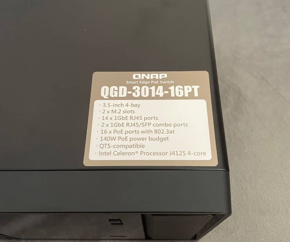 qnap qgd 3014 16PT review 10