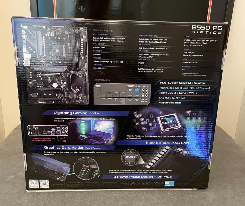 asrock b550 pg riptide Review 02