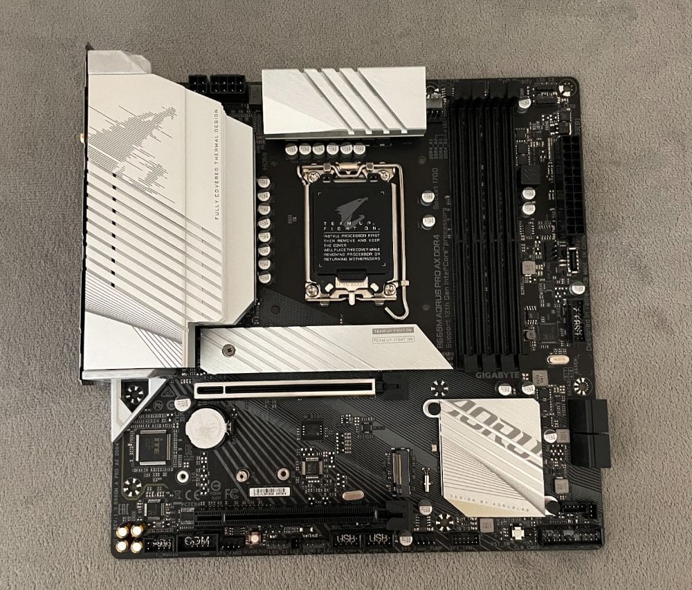 aorus b660m aorus pro ax ddr49