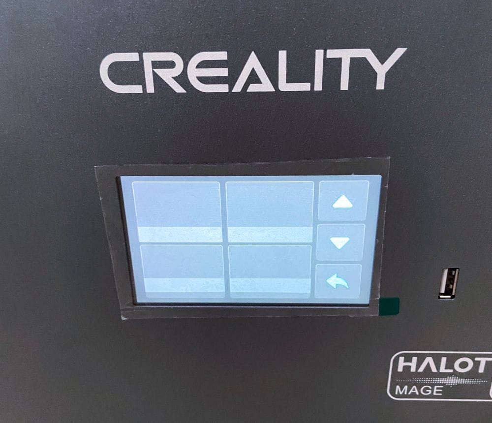 creality halot mage 8k resin printer review9