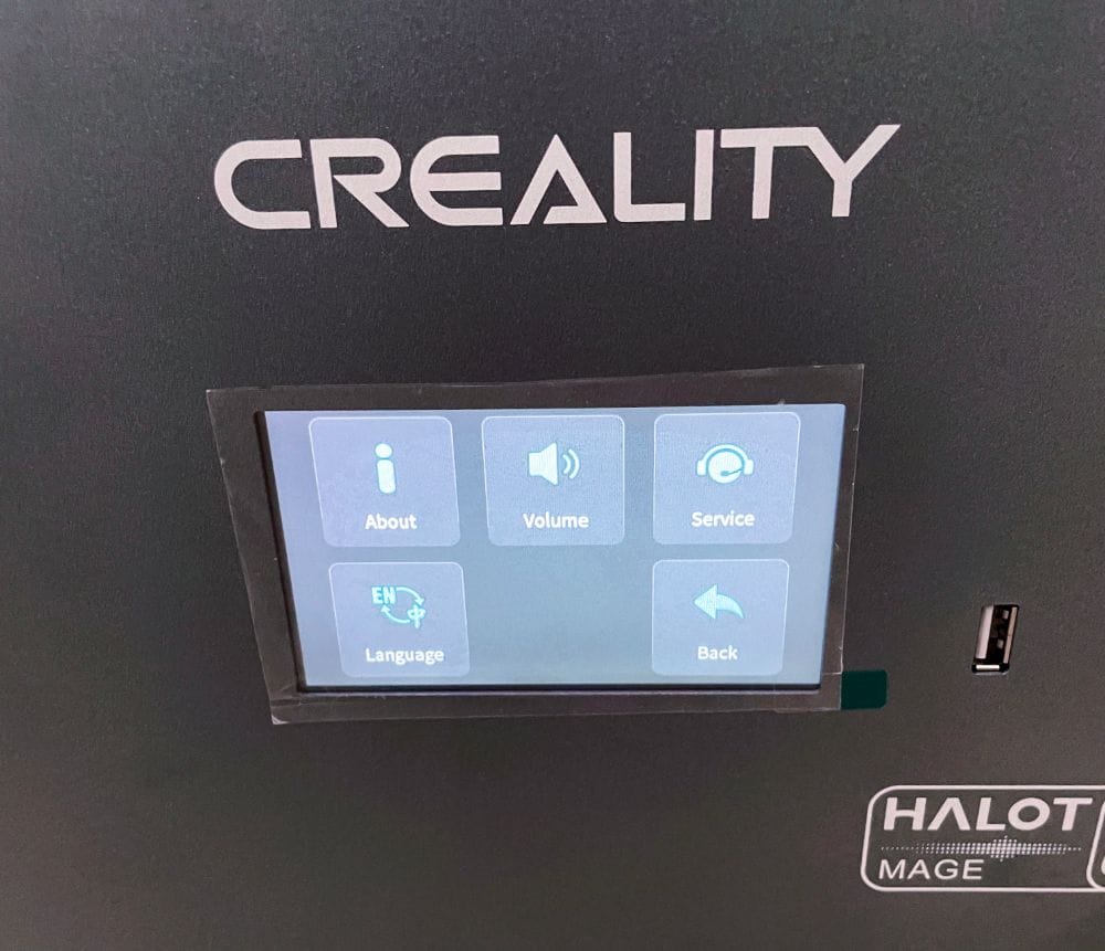 creality halot mage 8k resin printer review1