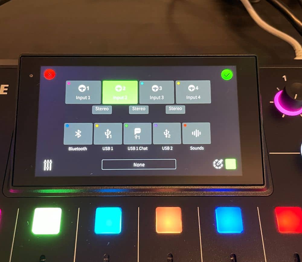 Rode Rodecaster Pro 2 Display10