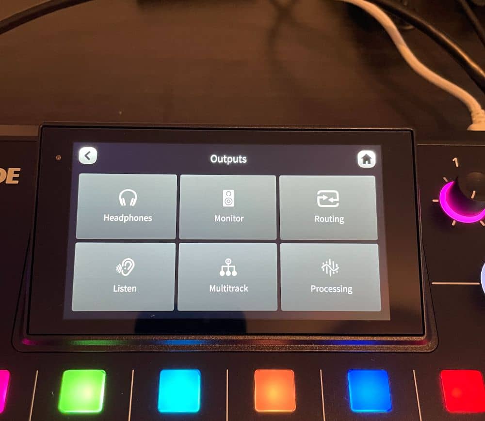 Rode Rodecaster Pro 2 Display13