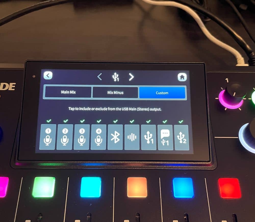 Rode Rodecaster Pro 2 Display17