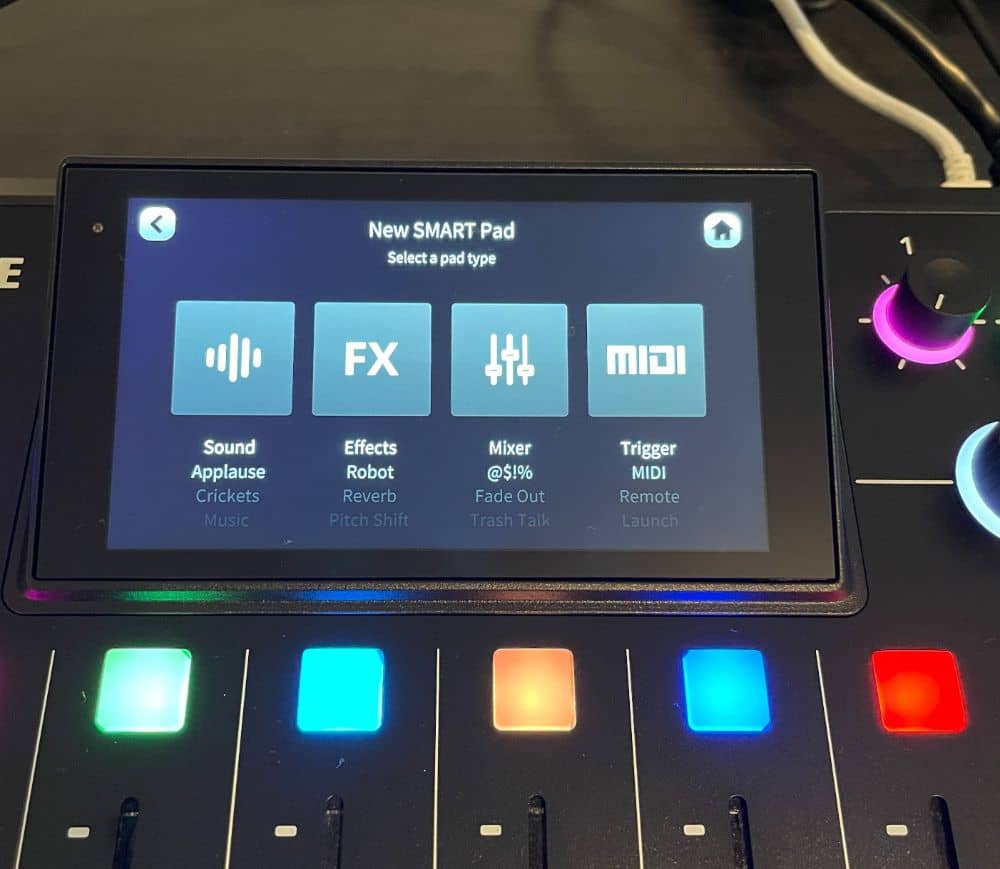 Rode Rodecaster Pro 2 Display22