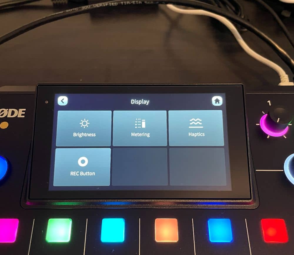 Rode Rodecaster Pro 2 Display26