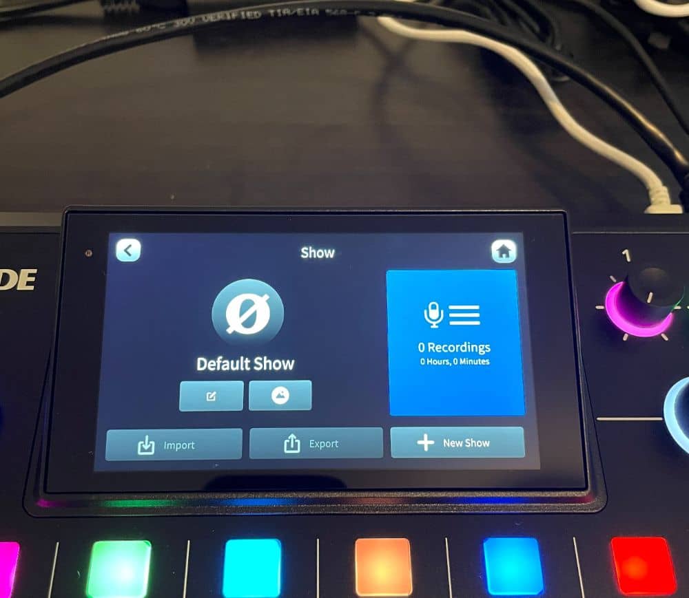Rode Rodecaster Pro 2 Display27