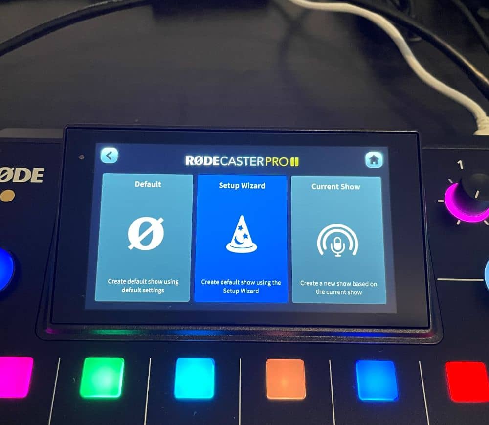 Rode Rodecaster Pro 2 Display28