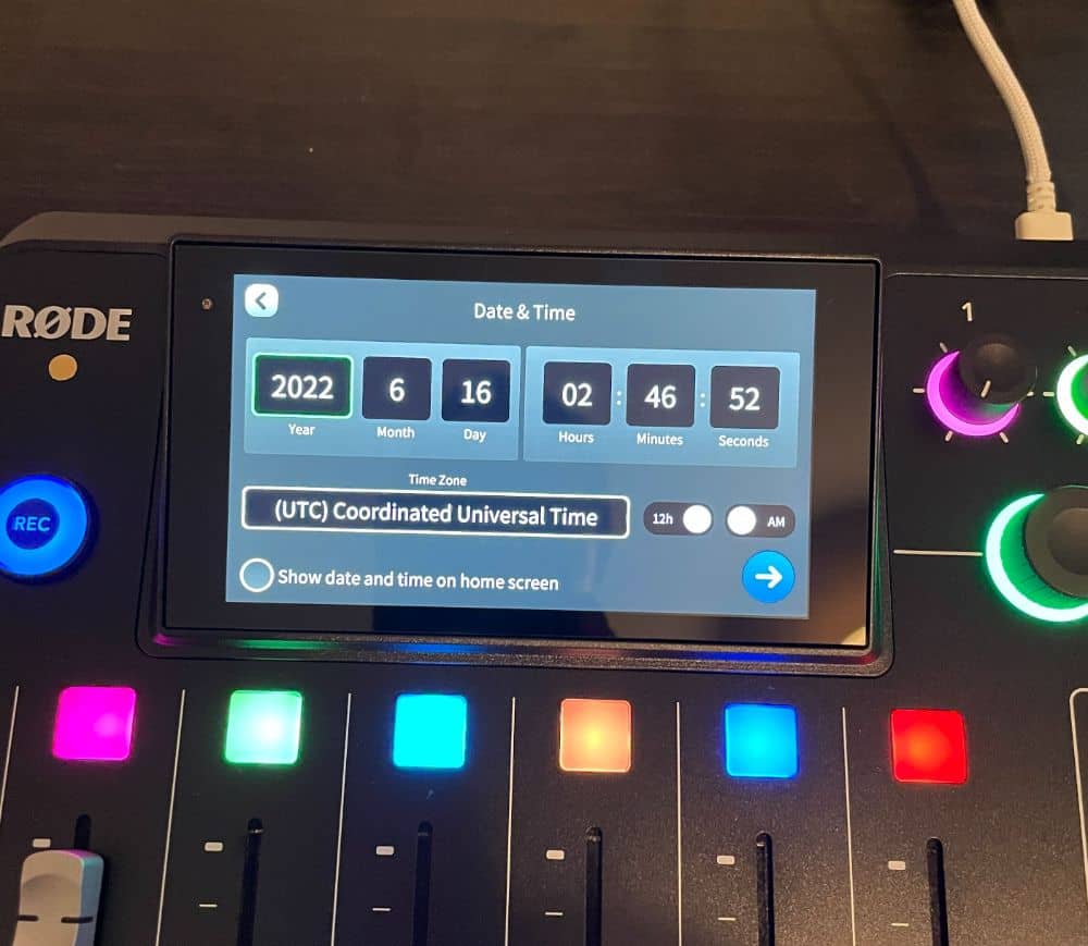 Rode Rodecaster Pro 2 Display3