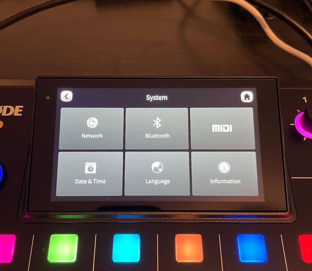 Rode Rodecaster Pro 2 Display30