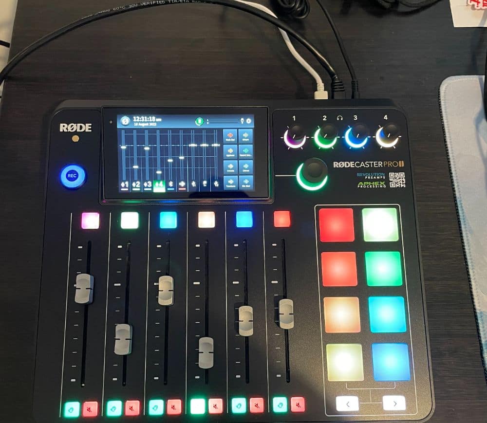 Rode Rodecaster Pro 2 Display31