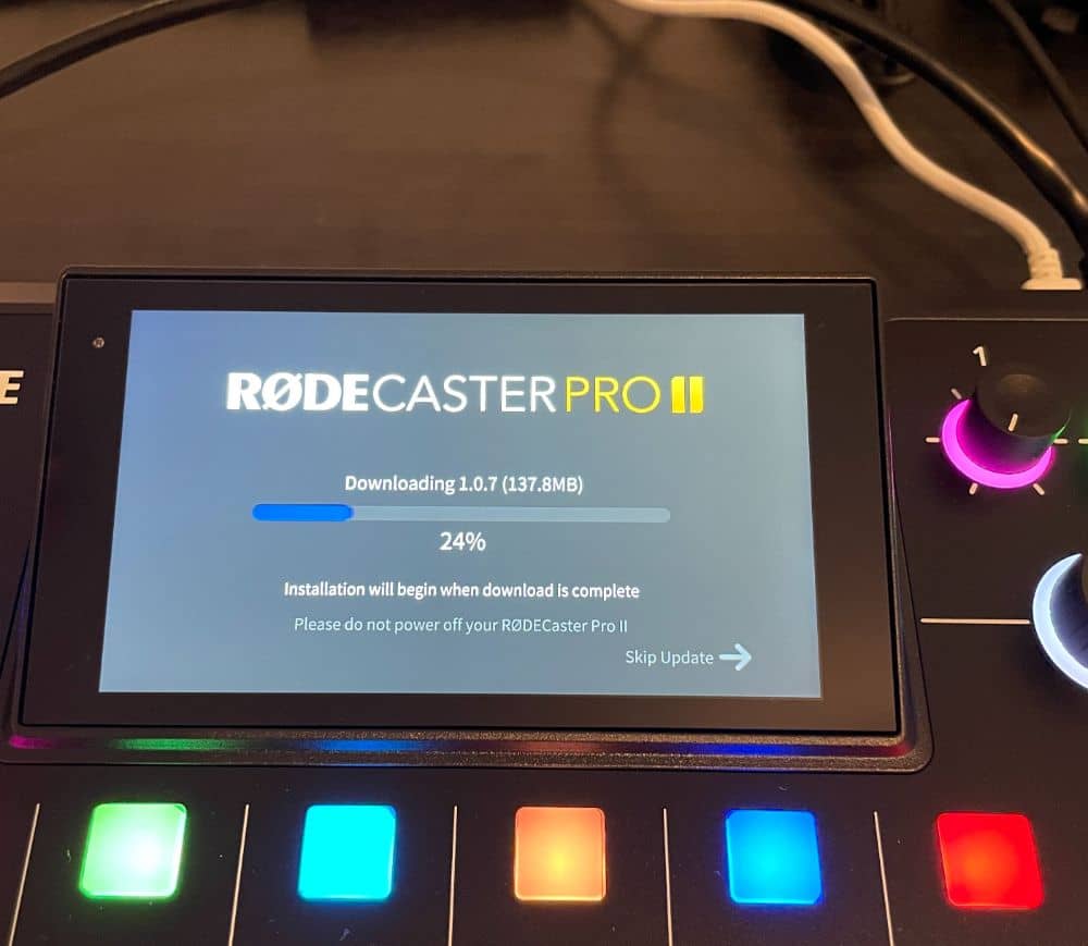 Rode Rodecaster Pro 2 Display6