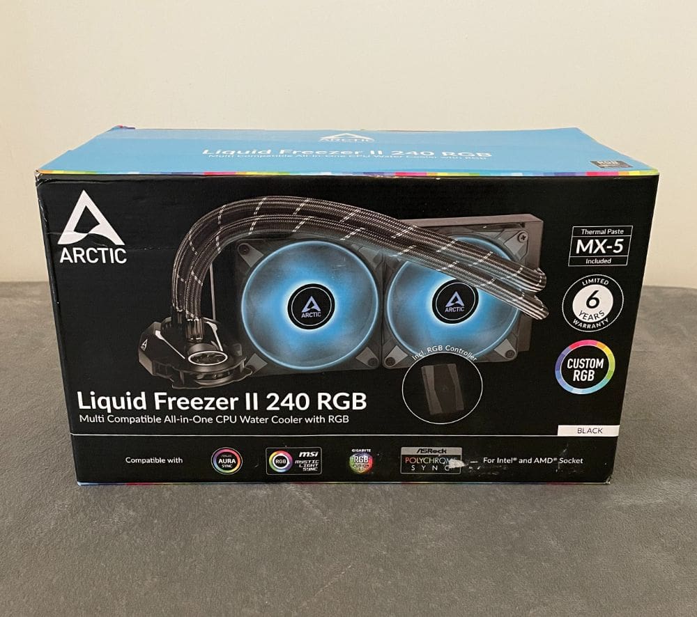 arctic liquid freezer ii 240 review1