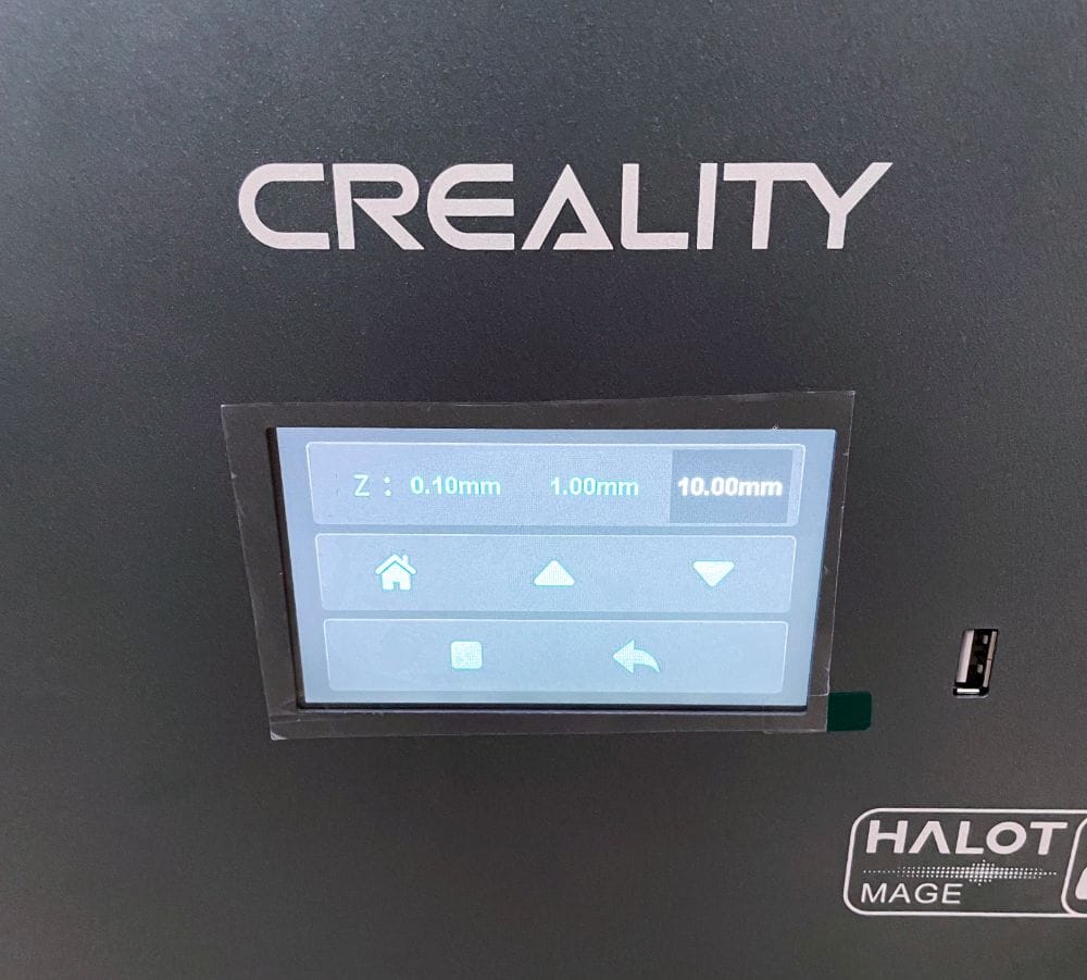 creality halot mage 8k resin printer review5