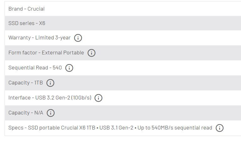 2021 06 23 09 55 31 Crucial X6 1TB Portable SSD CT1000X6SSD9 Crucial.com