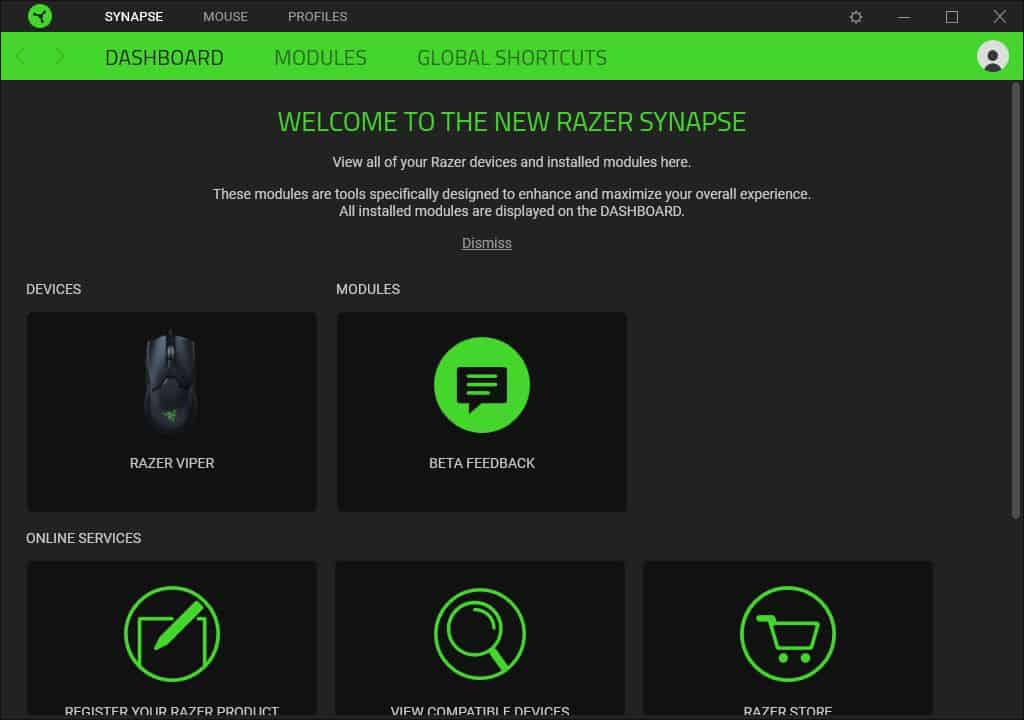 Razer Viper Screen Photos 1