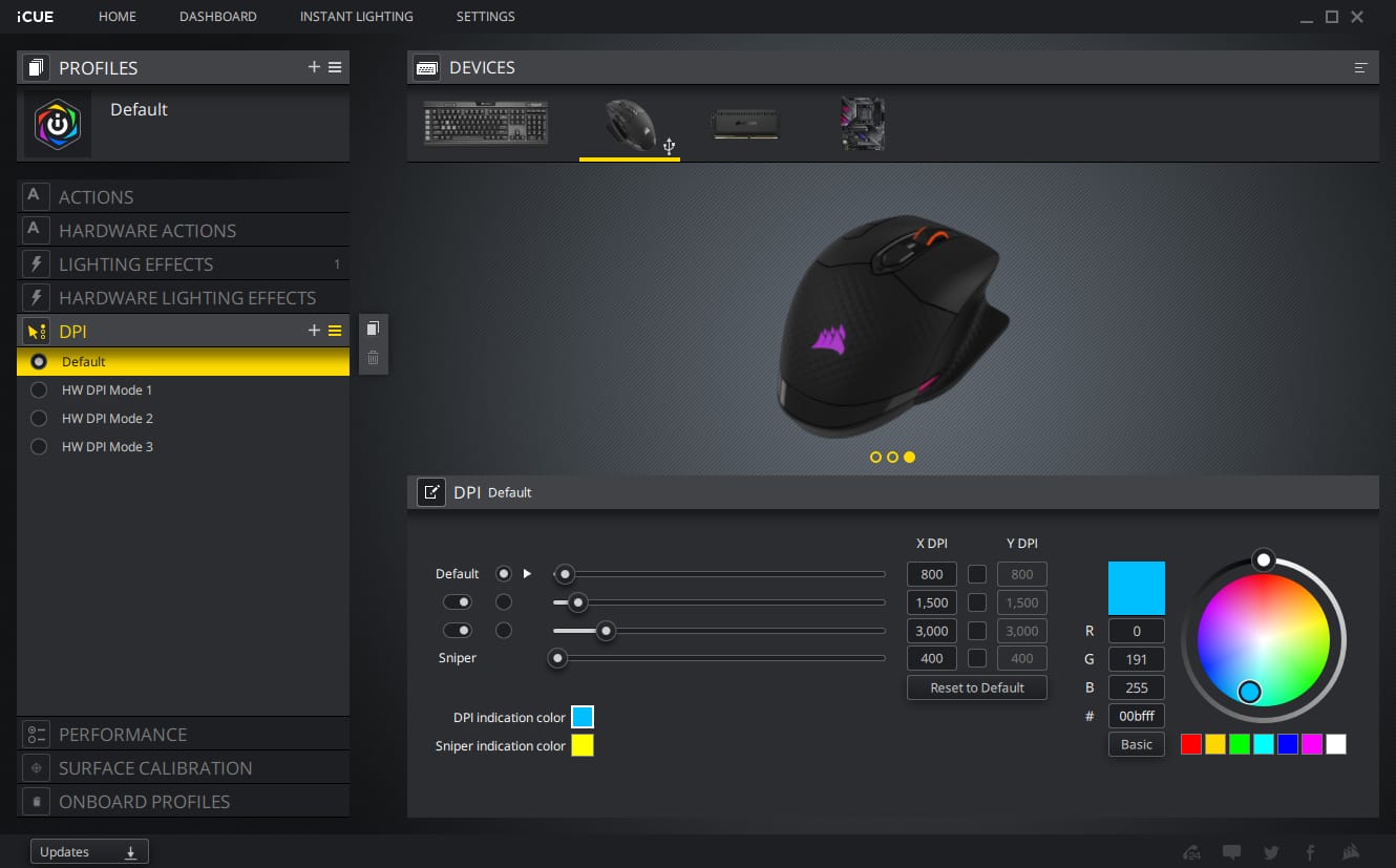 corsair dark core rgb pro screen photos 07
