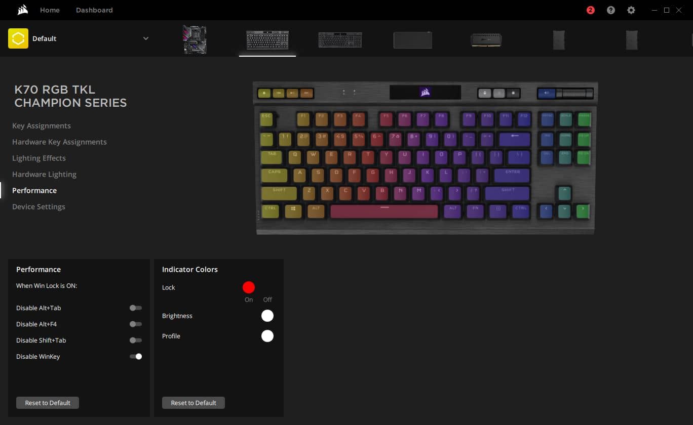 Corsair K70 TKL Screens Review 07