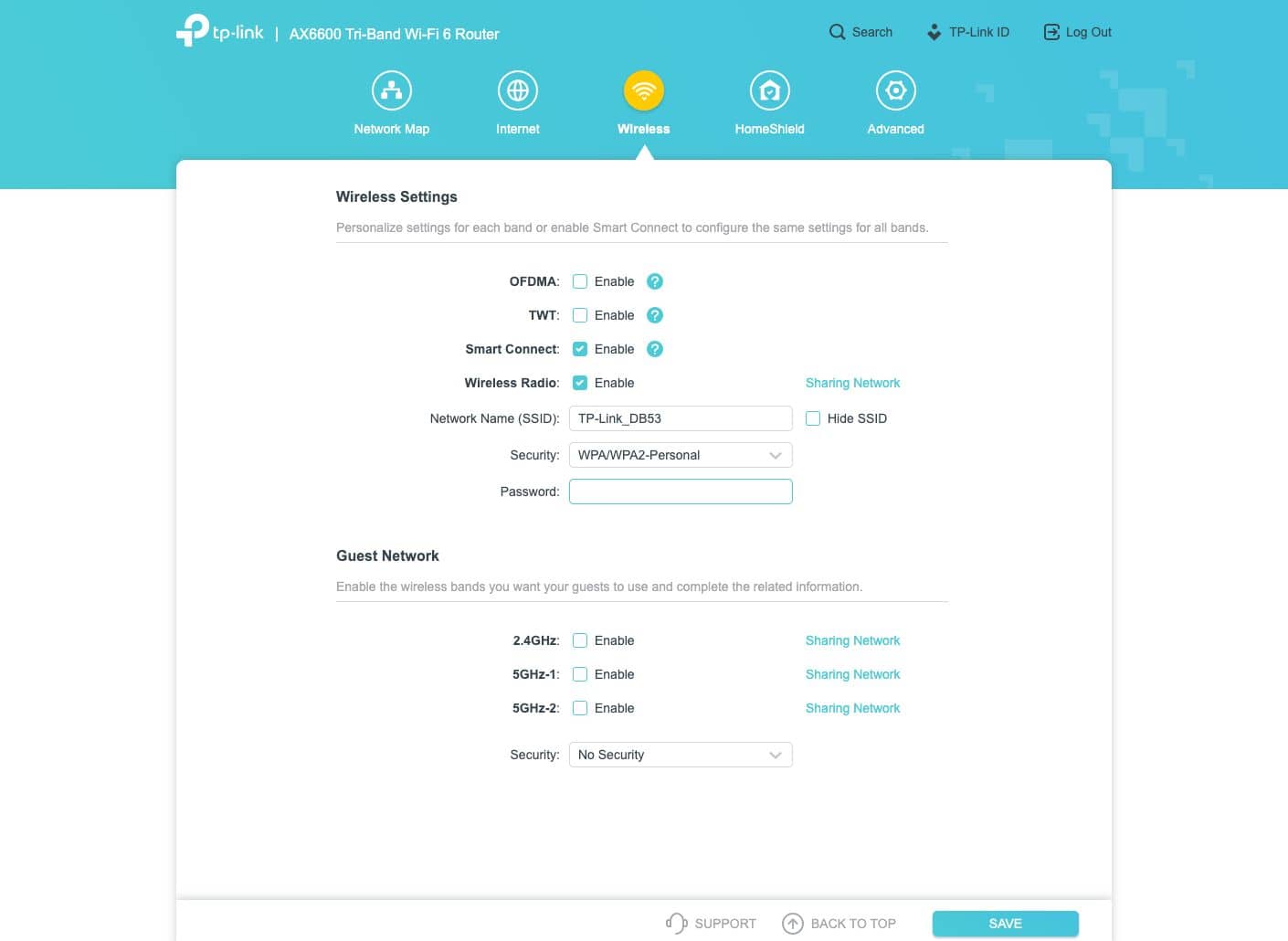 tplink ax90 archer screens review13