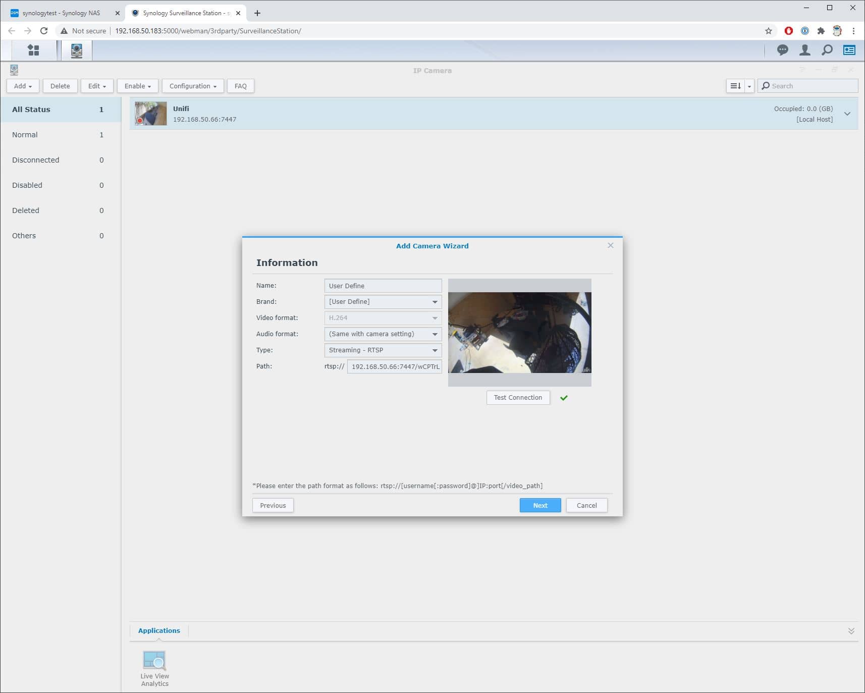 synology surveillance station windows