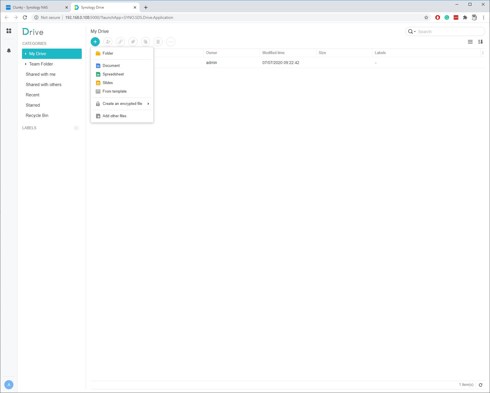 synology office screen 2