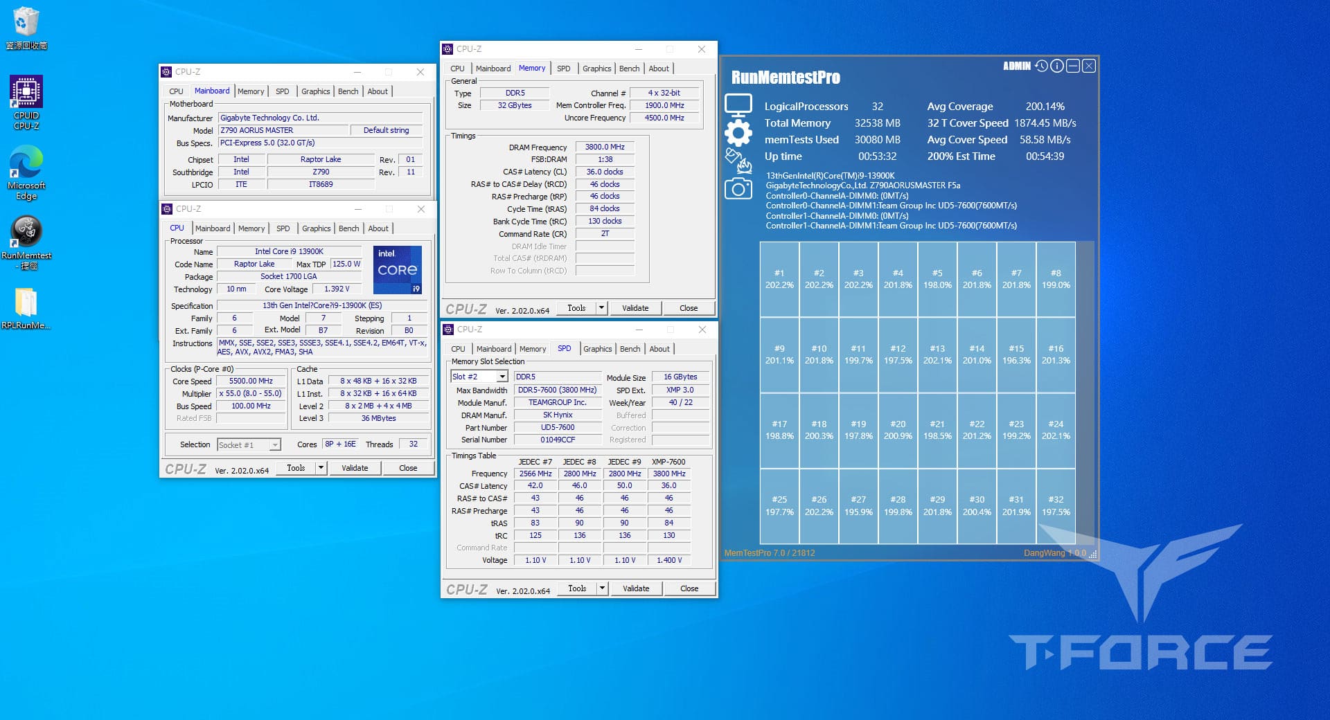 T FORCE GIGABYTE 1920X1040