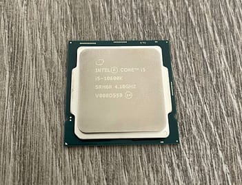 Intel Core I5-10600K Review Intel Core I5-10600K Review