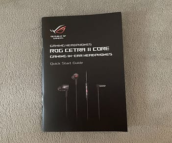 ASUS ROG Cetra II Core Review ASUS ROG Cetra II Core Review