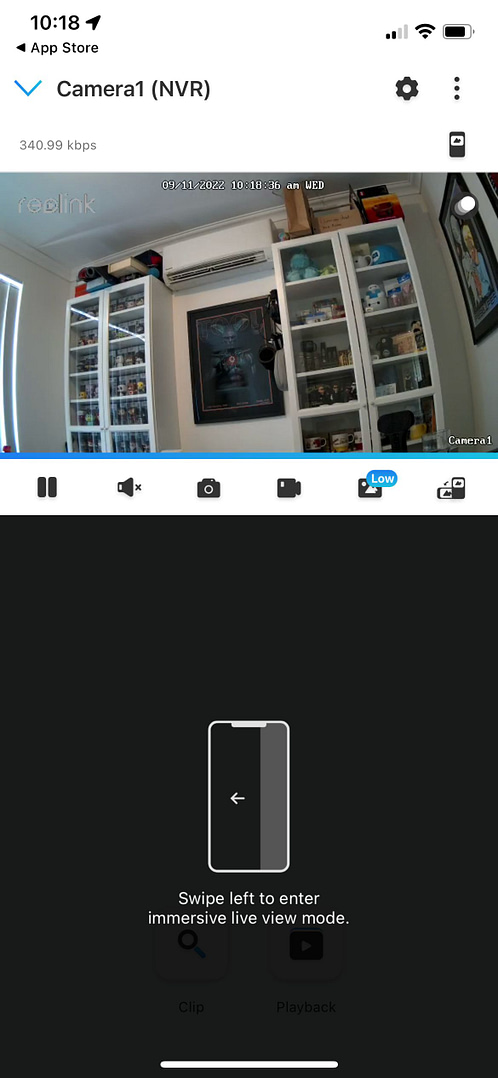 reolink app screens1 Reolink RLC-822A 4K PoE Camera Review