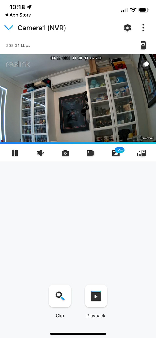 reolink app screens2 Reolink RLC-820A 4K PoE Camera Review