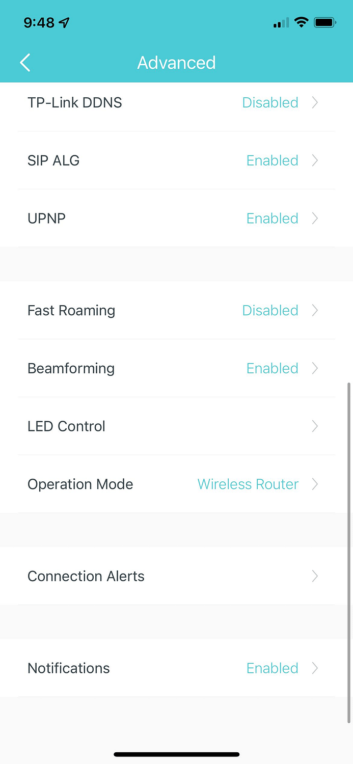 tplink deco x55 screens35
