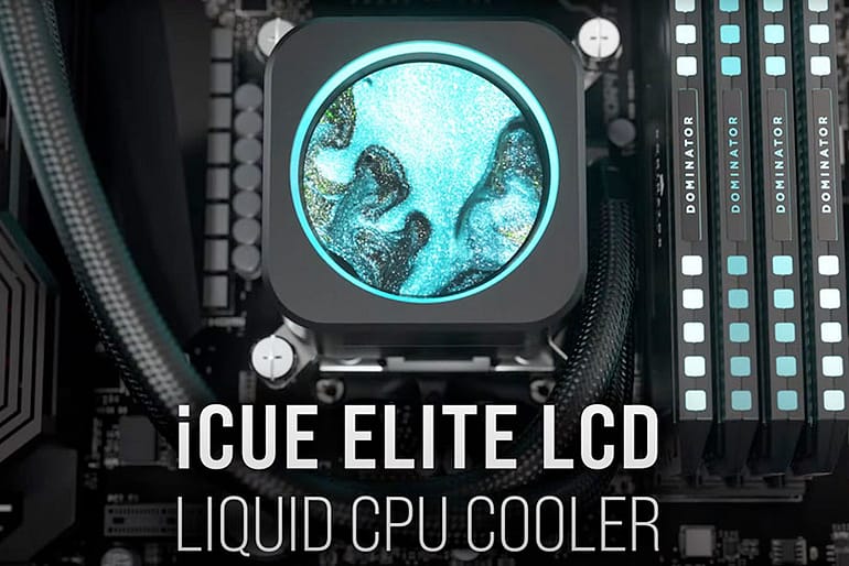 Corsair ELITE LCD CPU Cooler Review