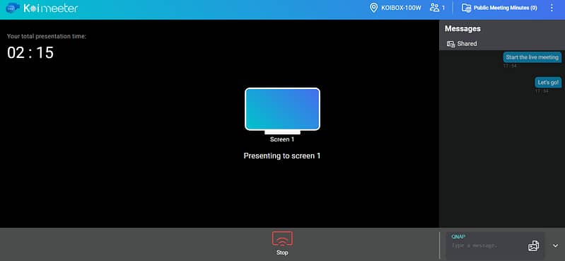 CleanShot 2022 04 22 at 12.34.43 QNAP KoiBox-100W Video Conferencing Review