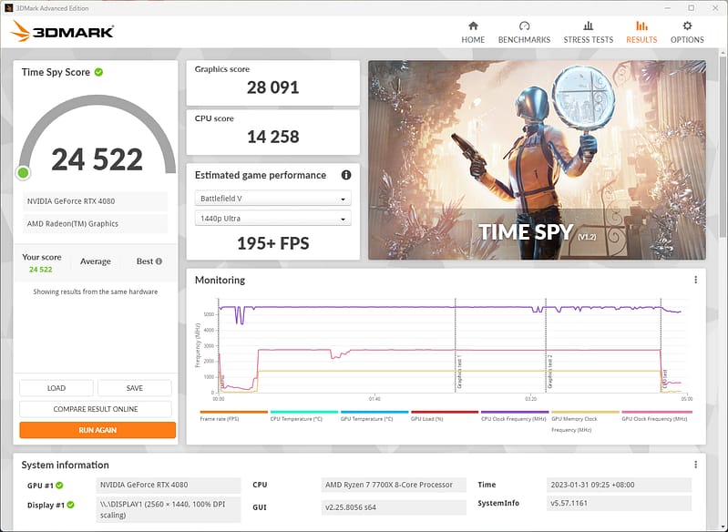 2023 01 31 09 31 20 3DMark Advanced Edition TEAMGROUP T-FORCE Vulcan α DDR5 Review