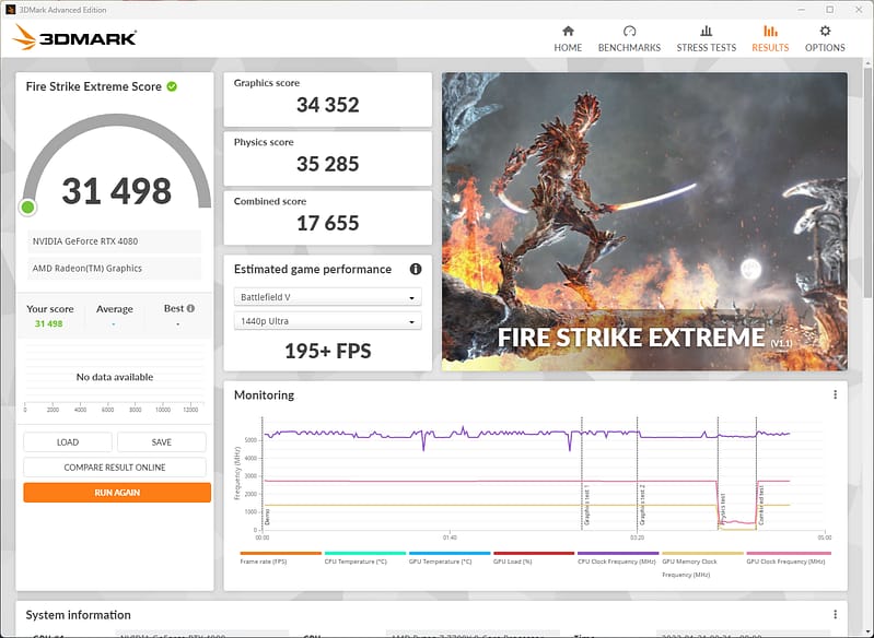 2023 01 31 09 38 30 3DMark Advanced Edition TEAMGROUP T-FORCE Vulcan α DDR5 Review