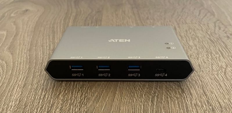 aten 2 port usb switch review photos 4 ATEN US3342 2-Port USB-C Sharing Switch Review