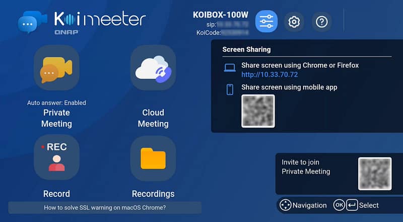 CleanShot 2022 04 22 at 12.27 copy QNAP KoiBox-100W Video Conferencing Review