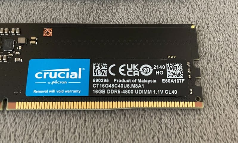 crucial ddr5 ram review4 Crucial DDR5 4800 RAM Review
