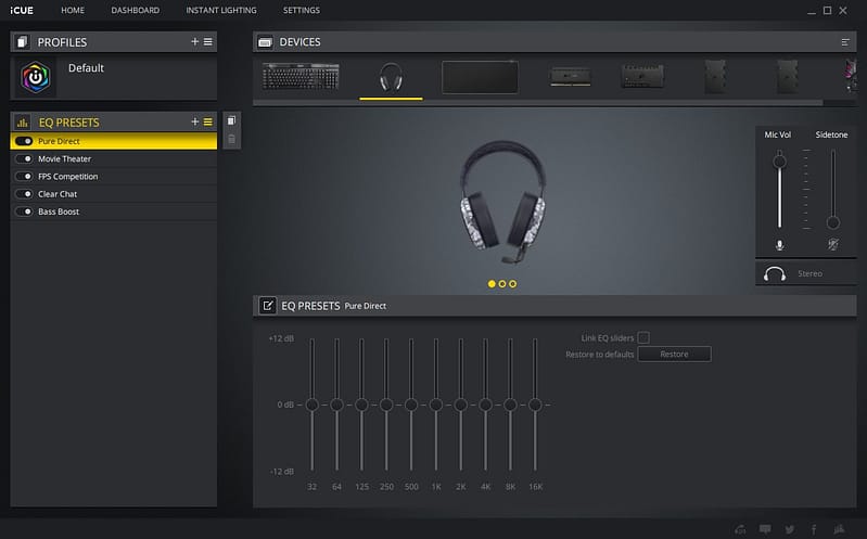 corsair hs 60 haptic screens review 03 Corsair HS60 Haptic Headset Review