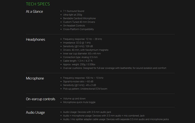 2020 04 17 15 44 29 7.1 Gaming Headset Razer Kraken X Classic Black Razer Kraken X Review