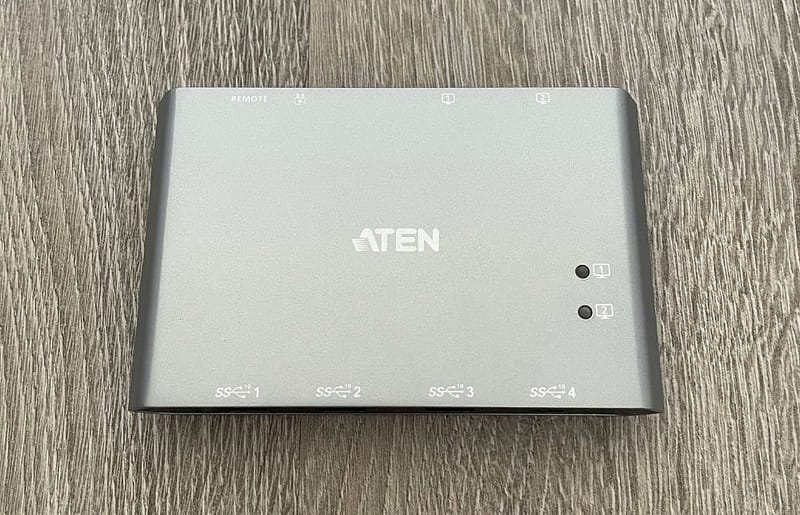 aten 2 port usb switch review photos 5 ATEN US3342 2-Port USB-C Sharing Switch Review