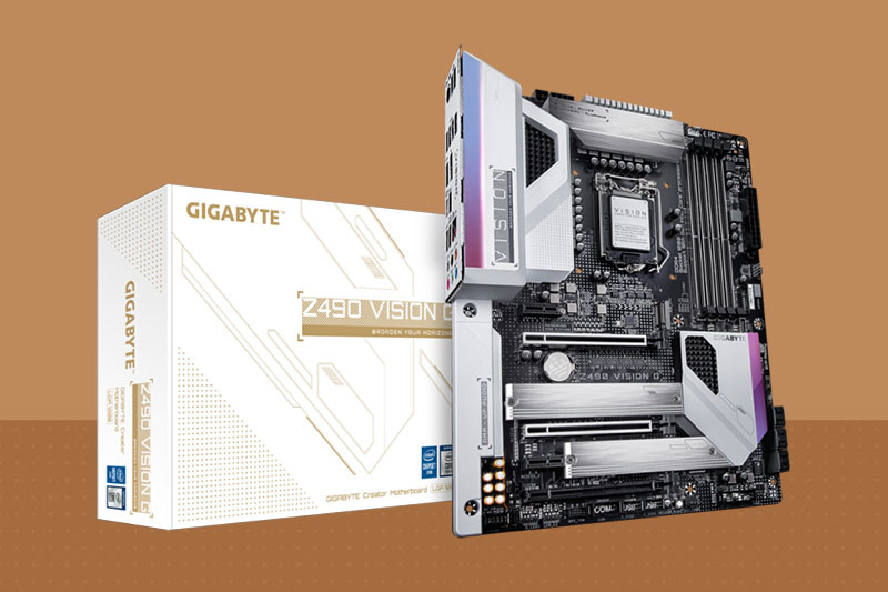 Gigabyte Z490 online Vision G