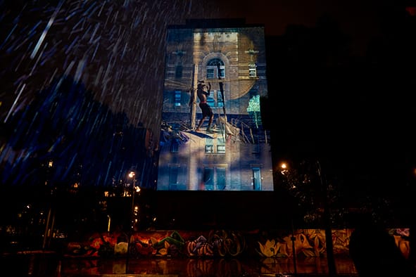 Central Park Epson and Be Productions Project Good Things During Art Month Sydney