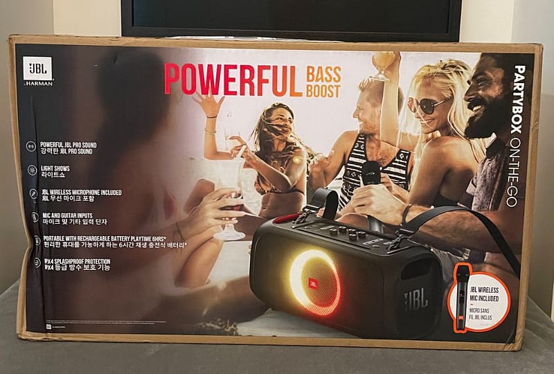 jbl partybox go review1 JBL PartyBox On-The-Go Speaker Review